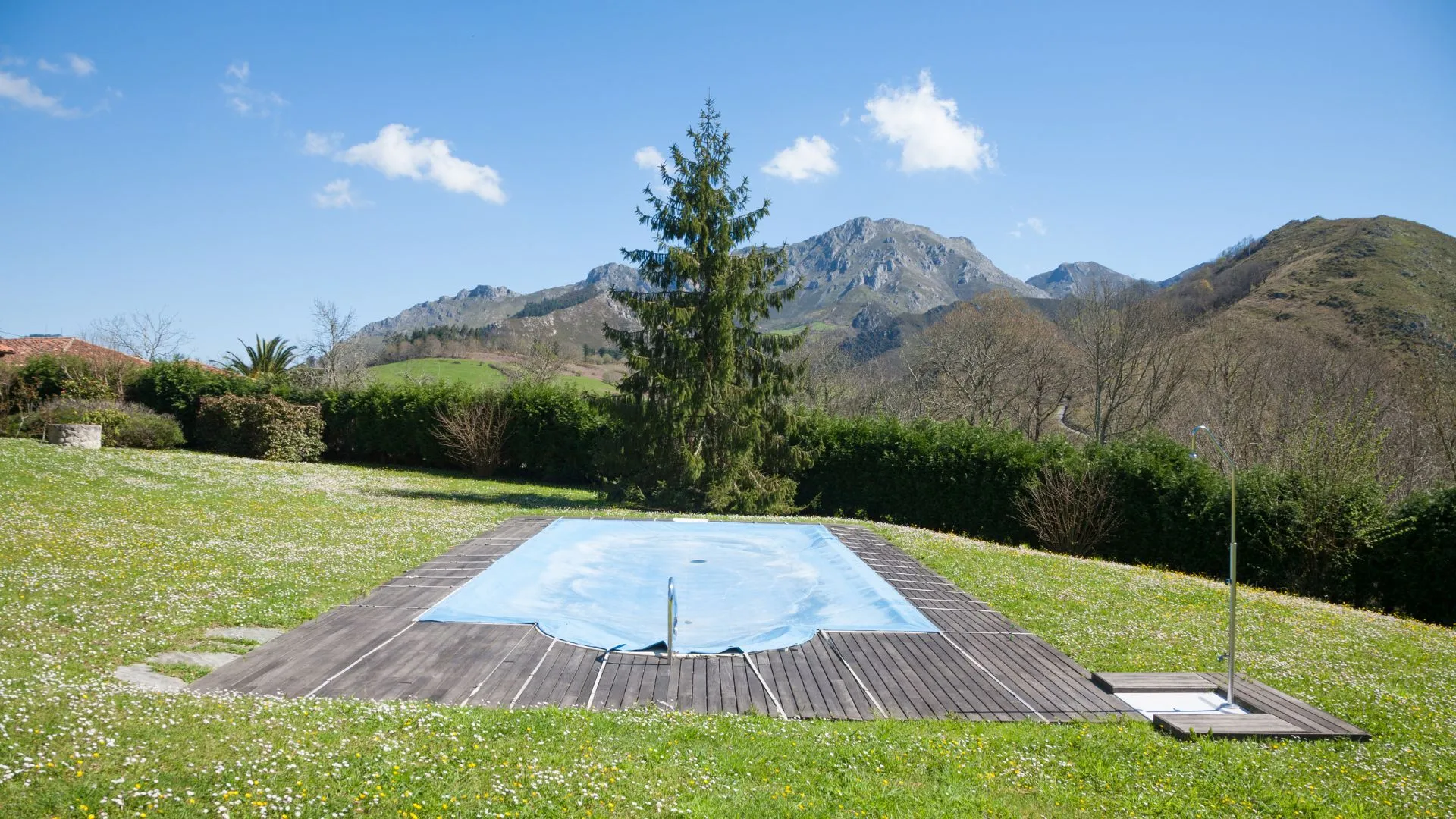 cobertura de piscinas