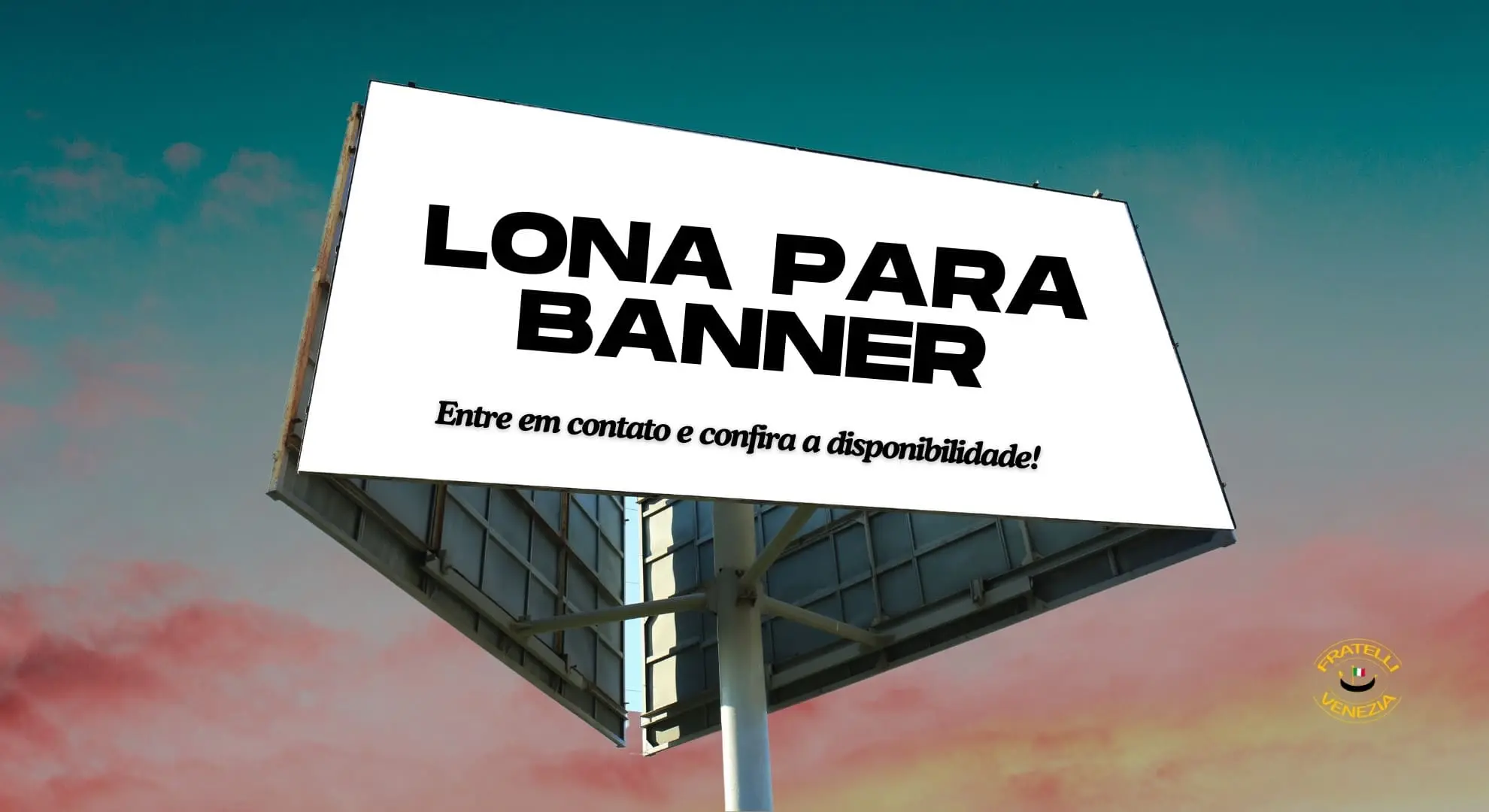 Lona para banner fratelli Venezia