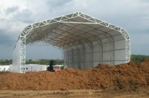 Cobertura provisoria para obras